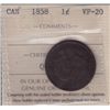 Image 1 : 1858 One Cent.