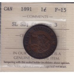 1891 One Cent.