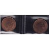 Image 2 : Lot of 2 ICCS Graded One Cents.