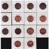 Image 2 : Lot of 14 One Cents.