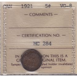 1921 Five Cent.