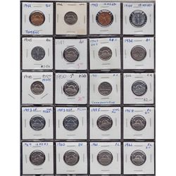 Lot of 75 Five Cents.
