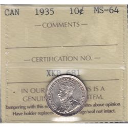 1935 Ten Cent.