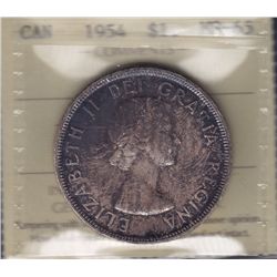 1954 Silver Dollar.