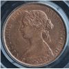 Image 2 : 1864 New Brunswick One Cent.