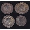 Image 1 : Group of 4 Roman Silver Coins.