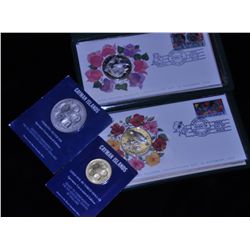 Lot of 4 Commemorative Cayman Islands.