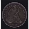 Image 1 : 1871 United States of America Silver Dollar.
