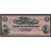 Image 1 : 1859 Bank of Brantford $2 Remainder.