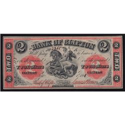 1861 Bank of Clifton $2.