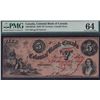 Image 1 : 1859 Colonial Bank of Canada $5.