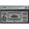 Image 1 : 1888 Commercial Bank of Newfoundland $5.