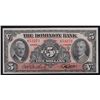 Image 1 : 1938 Dominion Bank $5.