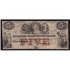 Image 1 : 1849 Farmer's Joint Stock Bank $5.