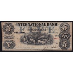 1858 International Bank $5.