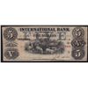 Image 1 : 1858 International Bank $5.