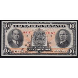 1933 Royal Bank of Canada $10.