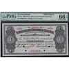 Image 4 : Set of 5, 1909 Newfoundland Government Cash Note Specimens.