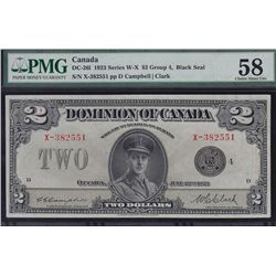 1923 Dominion of Canada $2.