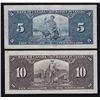 Image 4 : 1937 Bank of Canada $1 - $100 Set.