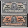 Image 5 : 1937 Bank of Canada $1 - $100 Set.