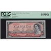 Image 1 : 1954 Bank of Canada Devil's Face $2.