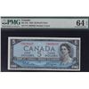 Image 1 : 1954 Bank of Canada $5 Devil's Face.