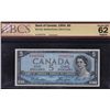 Image 1 : 1954 Bank of Canada $5 Devil's Face Consecutive Pair.