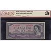 Image 3 : 1954 Bank of Canada $5 & $10 Devil's Face Banknotes.