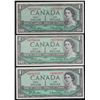 Image 1 : Lot of 7 Bank of Canada Banknotes.