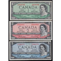 1954 Bank of Canada $1 - $100 Set.