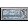 Image 1 : 1954 Bank of Canada $5 Million Numbered Note.