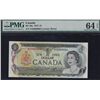 Image 1 : 1973 Bank of Canada $1 Low Serial Number.