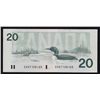 Image 2 : 1991 Bank of Canada $20 Print Shift Error.