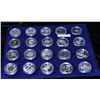 Image 1 : Lot of 20 Canadian Silver Dollars.