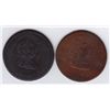 Image 1 : Lot of 2 Lower Canada Tokens.