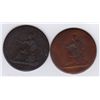 Image 2 : Lot of 2 Lower Canada Tokens.