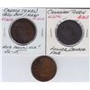Image 1 : Lot of 3 Lower Canada Tokens.