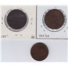 Image 2 : Lot of 3 Colonial Tokens.