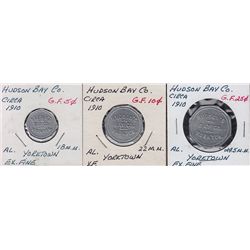 Lot of 3 Hudson's Bay Company.