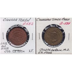 Lot of 2 Breton Tokens.