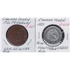 Image 1 : Lot of 2 Breton Tokens.