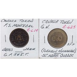 Lot of 2 Breton Tokens.