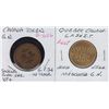 Image 1 : Lot of 2 Breton Tokens.