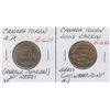Image 1 : Lot of 2 Breton Tokens.