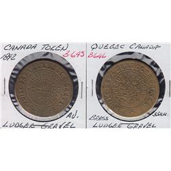 Lot of 3 Breton Tokens.