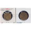 Image 2 : Lot of 2 Post Confederation Tokens.