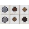 Image 1 : Lot of 6 Nova Scotia Trade Tokens.