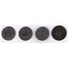 Image 1 : Lot of 4 incused Union St Joseph tokens.