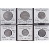 Image 1 : Lot of 6 Ontario Trade Tokens.